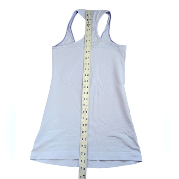 Lululemon light blue gray racerback tank no size tag see measurements - Picture 6 of 6